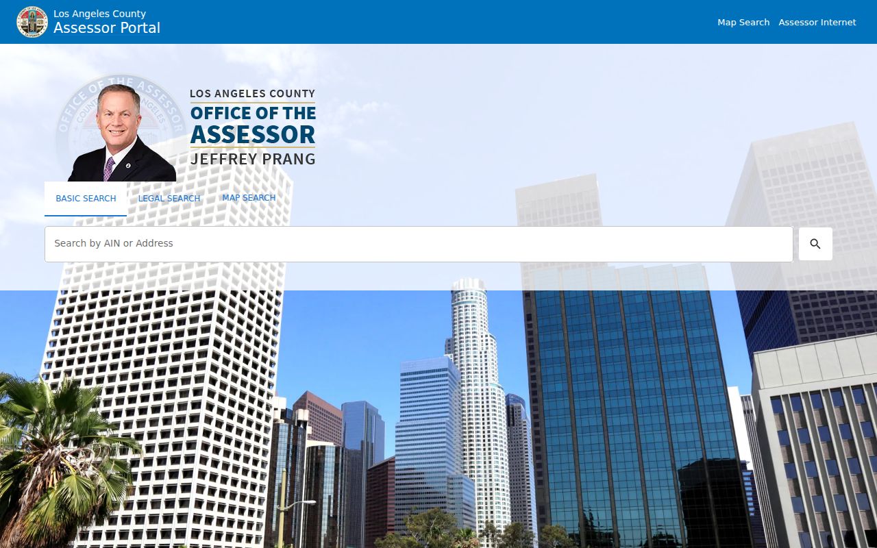 La Verne people search using the Los Angeles County Assessor portal